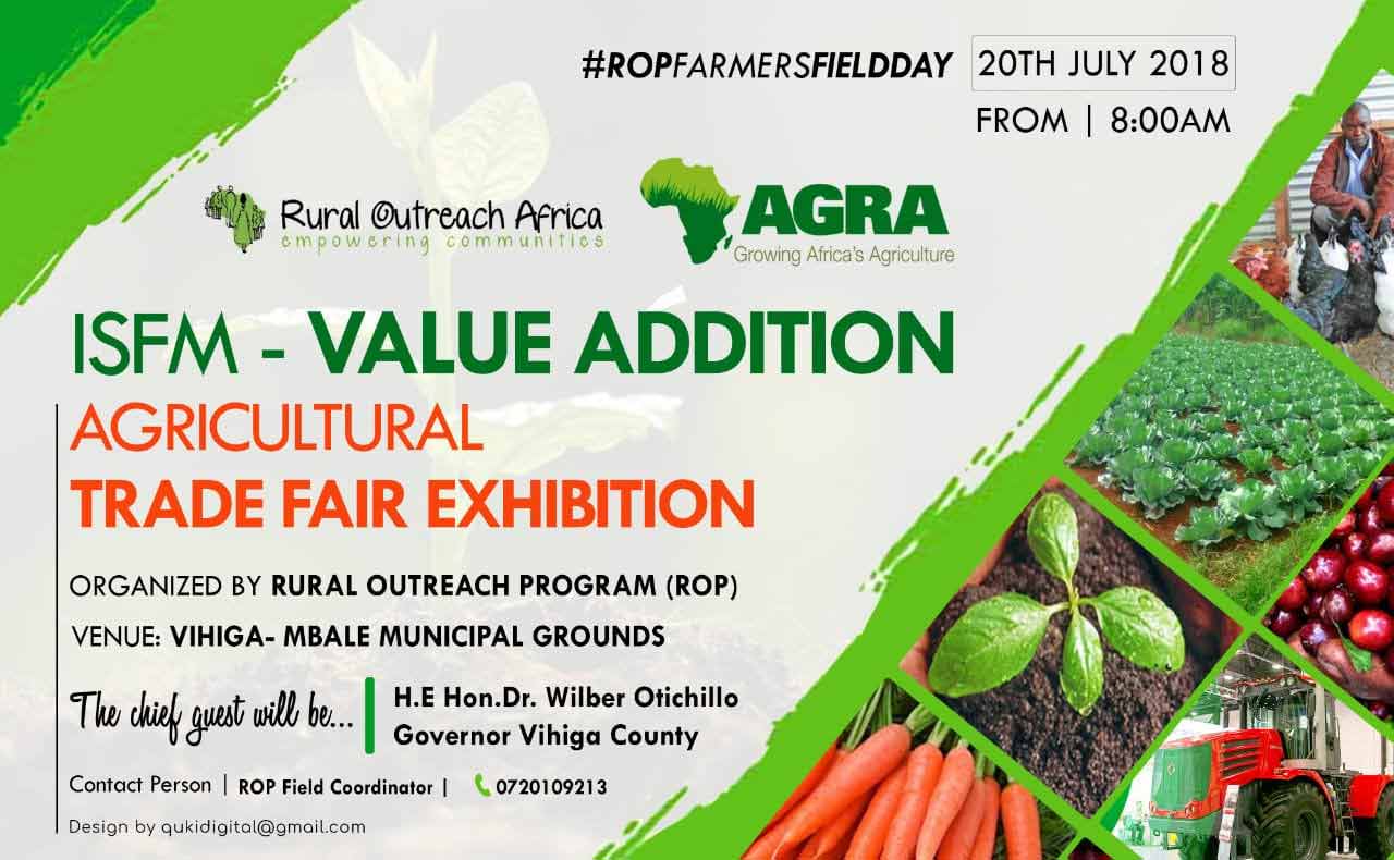 ROA Agricultural Trade Fair Exhibition Rural Outreach Africa